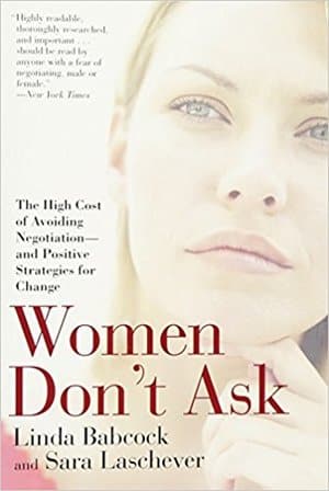 Women don't ask book