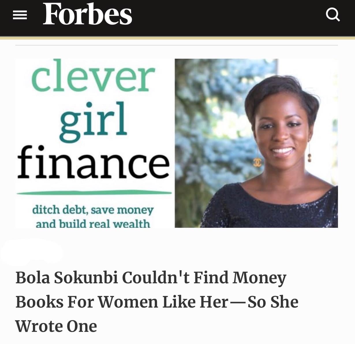 Bola Sokunbi Forbes