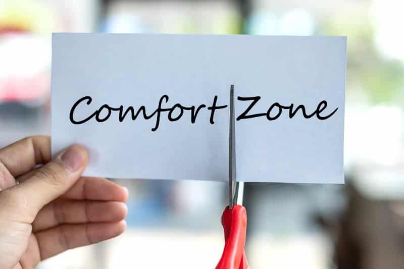 Comfort zone challenges