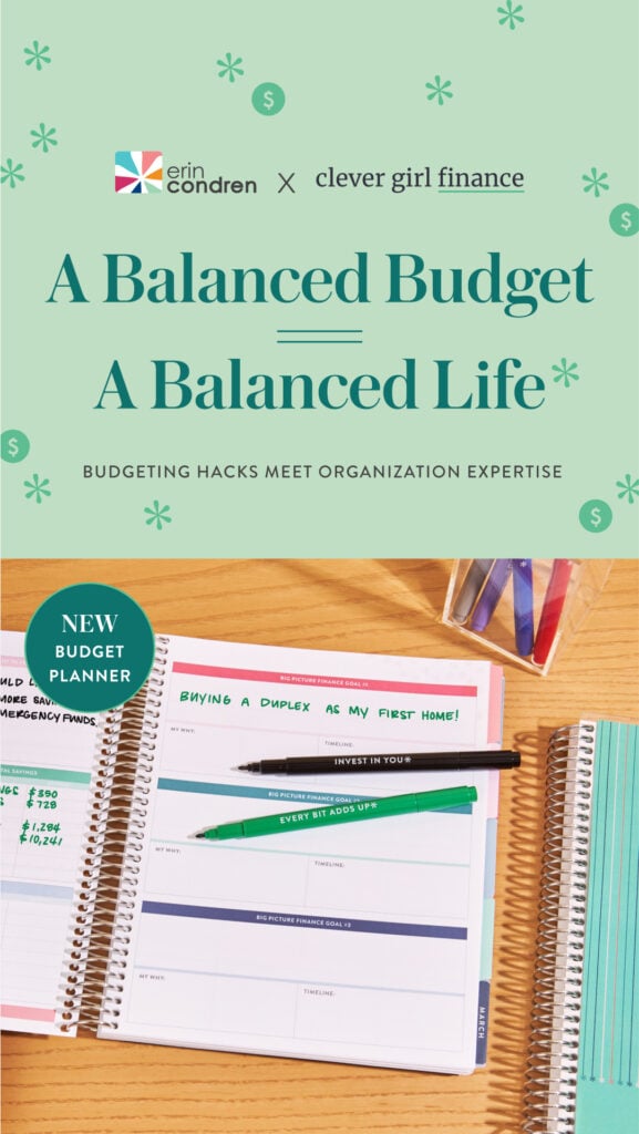 Erin Condren Budget Planner