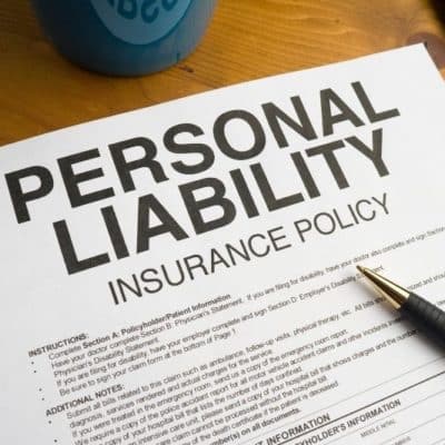 Personal Liability Insurance