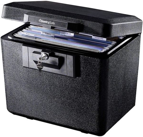 Sentrysafe fireproof lockbox